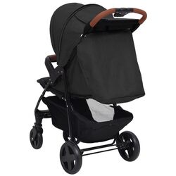 Carucior modular 3in1 VidaXL 10378 (Anthracite/Black) Thumb