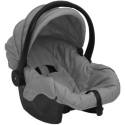 Carucior modular 3in1 VidaXL 10389 (Light Grey/Black) Thumb