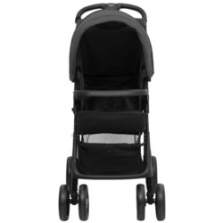 Carucior modular 3in1 VidaXL 10390 (Dark Grey/Black) Thumb