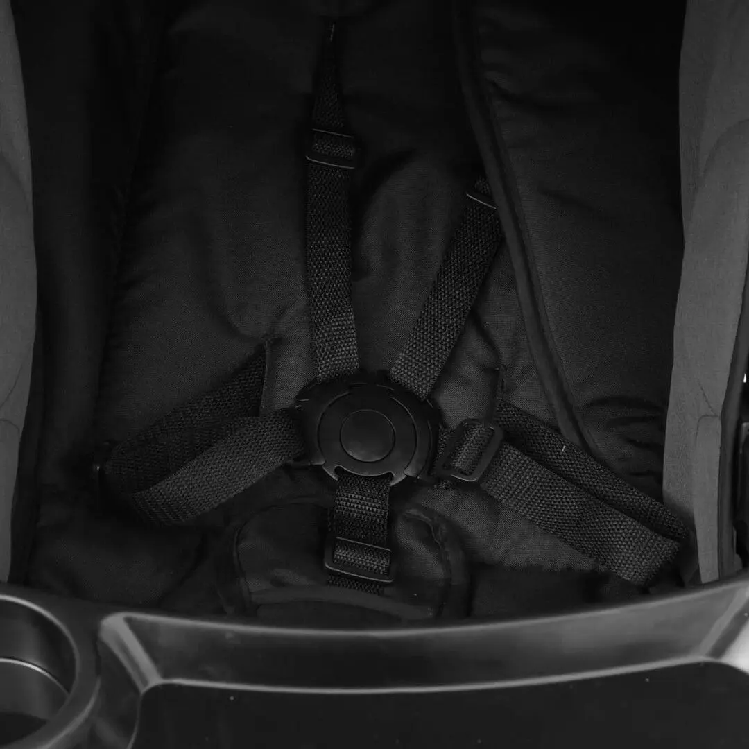 Carucior modular 3in1 VidaXL 10390 (Dark Grey/Black)
