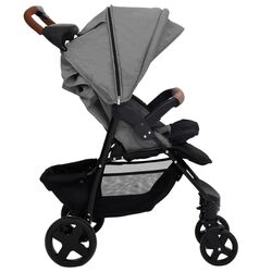 Carucior pentru plimbare VidaXL 10371 (Light Grey) Thumb
