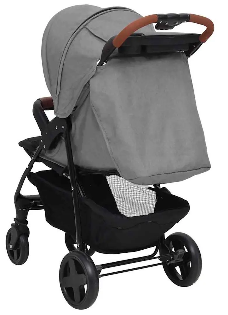 Carucior pentru plimbare VidaXL 10371 (Light Grey)