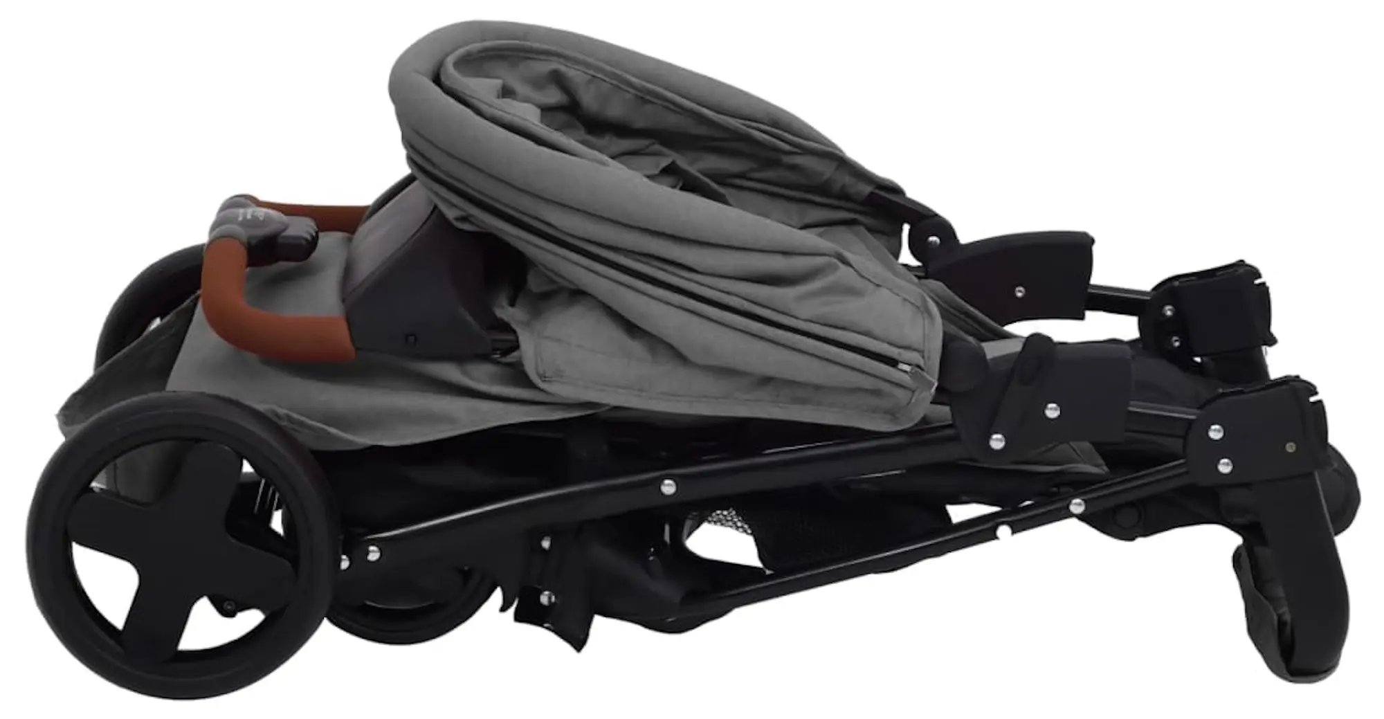 Carucior pentru plimbare VidaXL 10371 (Light Grey)