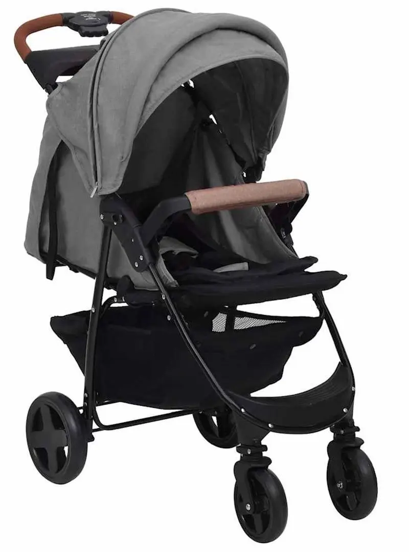 Carucior pentru plimbare VidaXL 10371 (Light Grey)