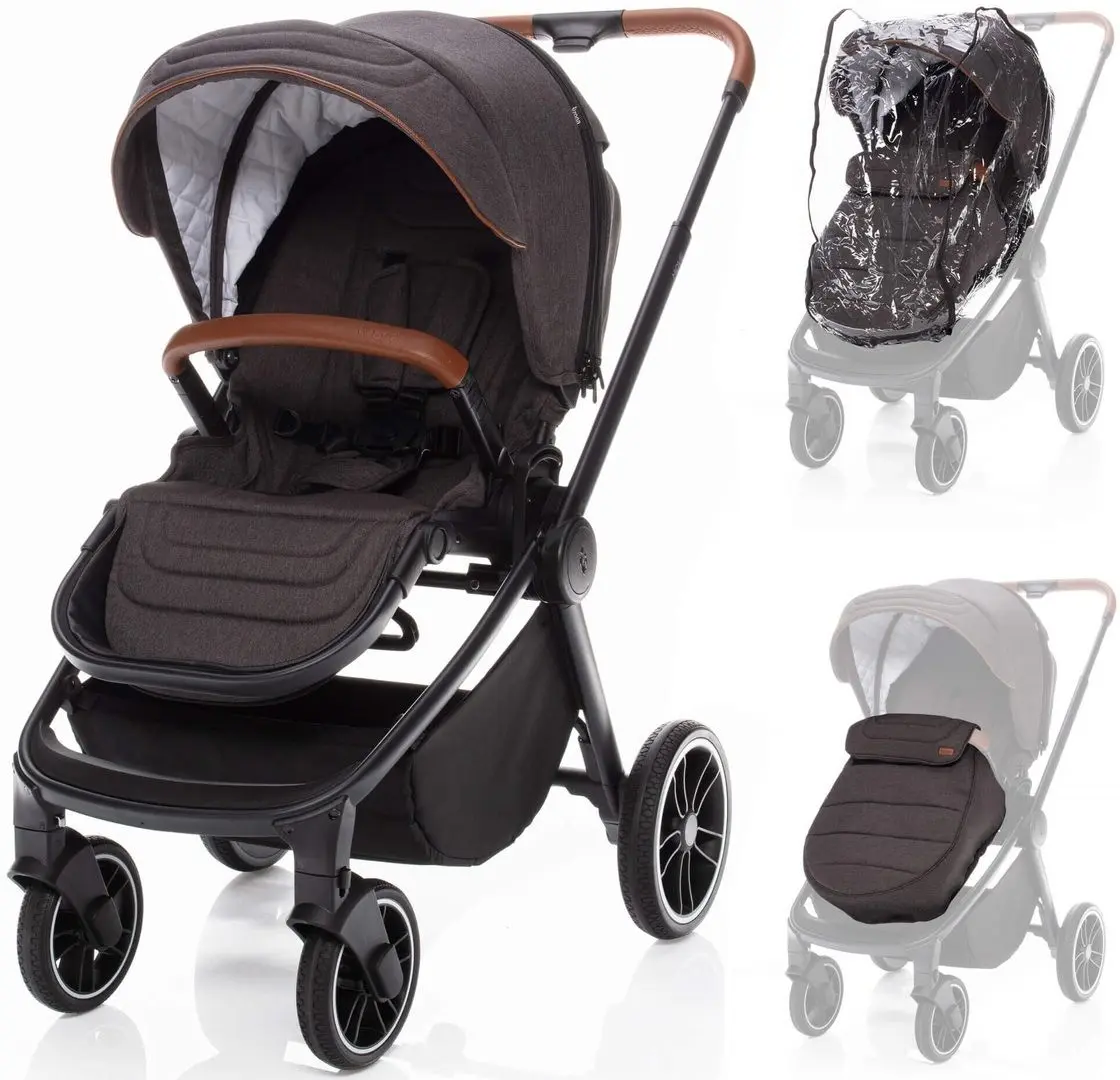 Carucior pentru plimbare Zopa Move (Rocky Grey/Black) - 6