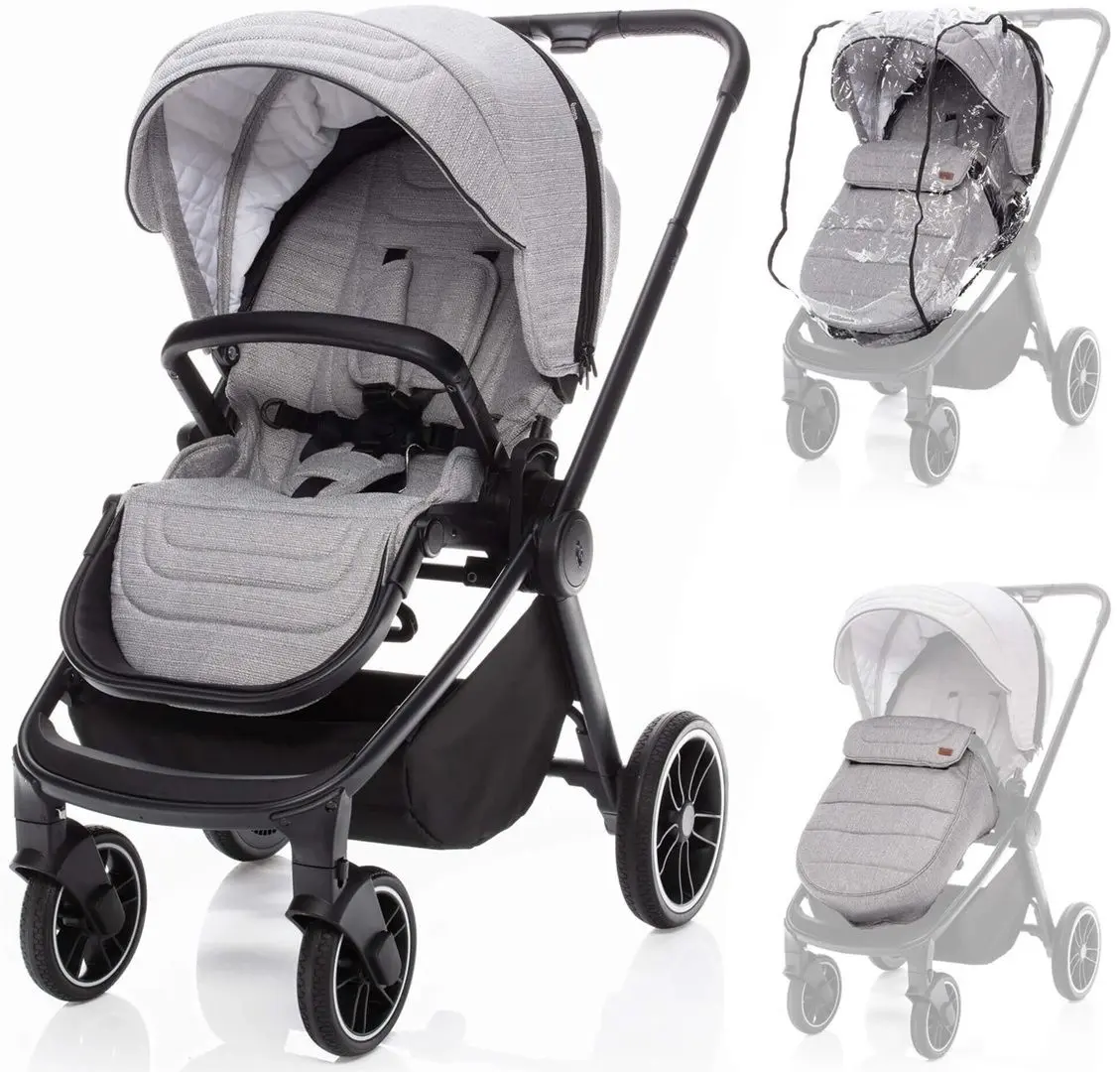 Carucior pentru plimbare Zopa Move (Silver Grey/Black) - 7