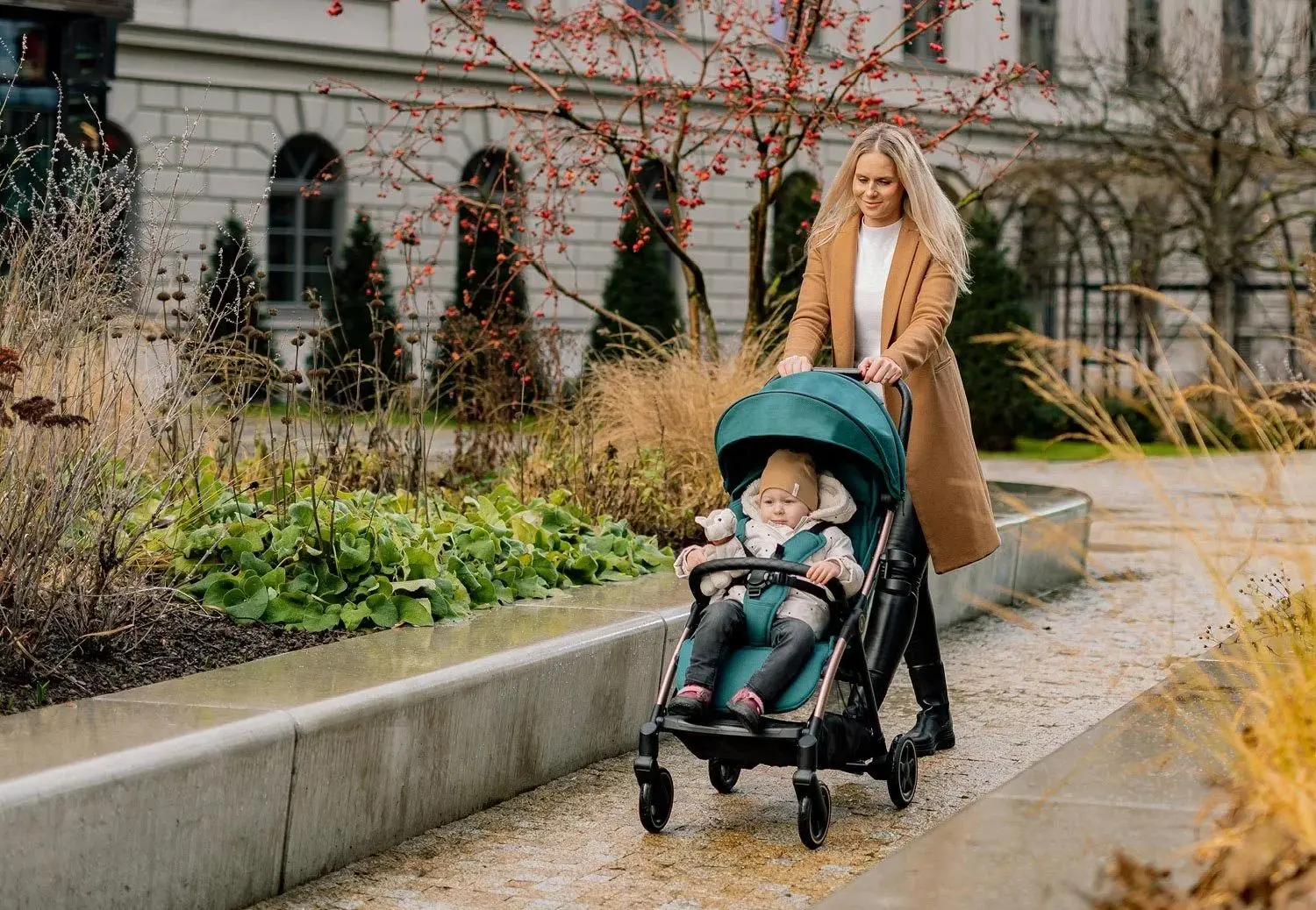 Carucior pentru plimbare Zopa Quiq 2 (Antique Green/Black) - 5