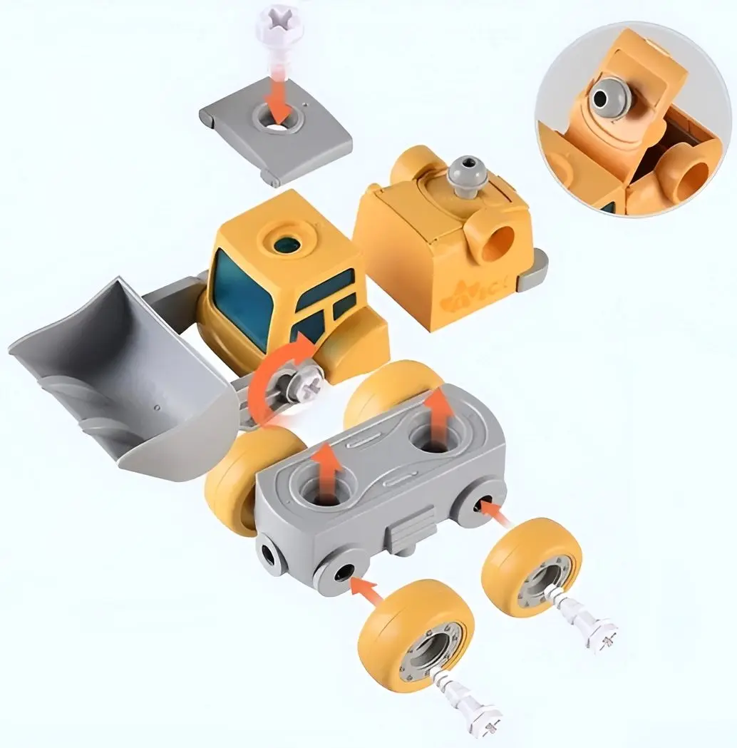 Constructor AliBibi ILC581672 (Yellow/Grey)