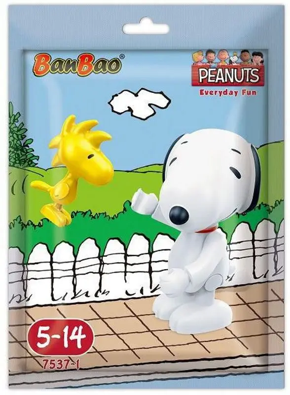 Constructor BanBao Peanuts Snoopy Figure 7537-1