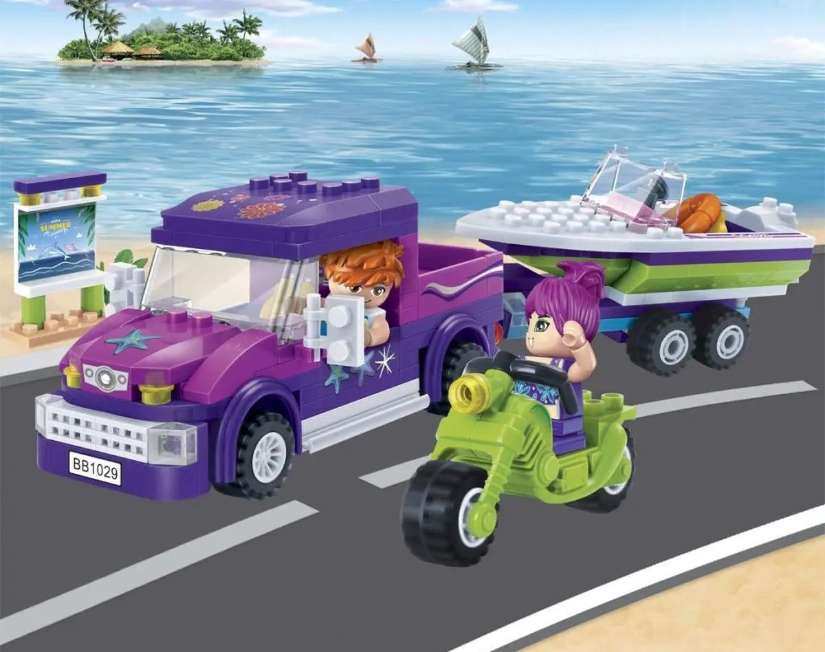 Конструктор BanBao Trendy Beach 6127