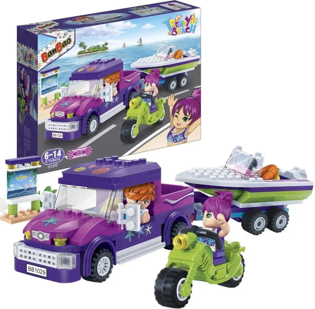 Конструктор BanBao Trendy Beach 6127