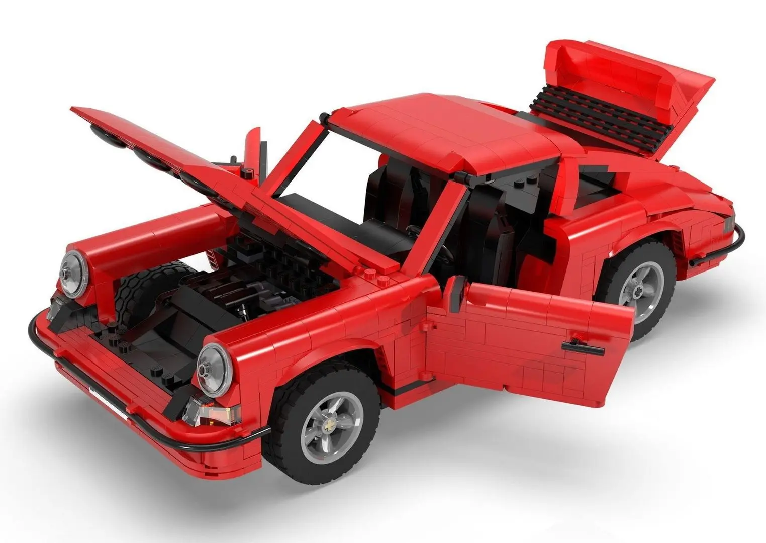 Constructor Lean Toys Car 9234 (Red) - 2