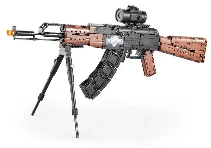 Constructor Cada Blocks AK47 EE (Black/Brown) - 2