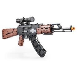 Constructor Cada Blocks AK47 EE (Black/Brown) Thumb