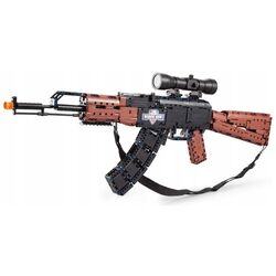 Constructor Cada Blocks AK47 EE (Black/Brown) Thumb