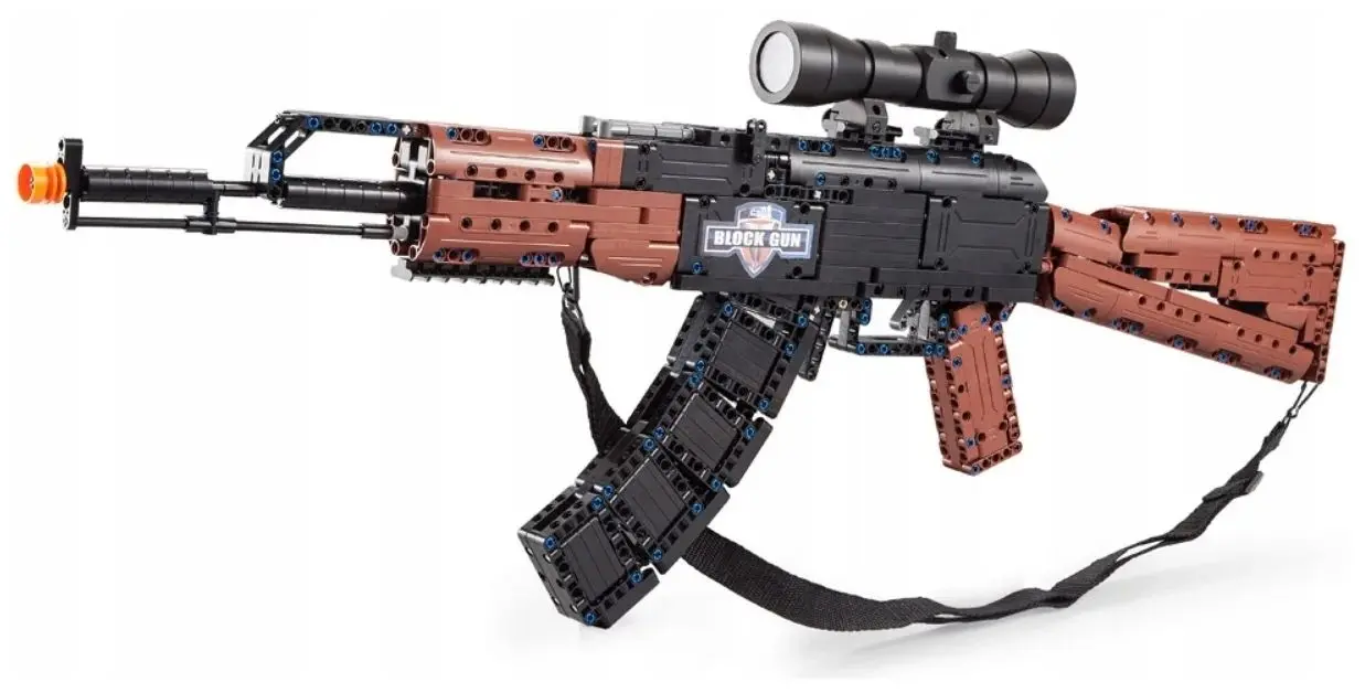 Constructor Cada Blocks AK47 EE (Black/Brown)
