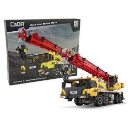 Constructor CaDA Crane Truck 9236 (Yellow/Red) Thumb