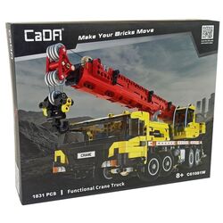 Constructor CaDA Crane Truck 9236 (Yellow/Red) Thumb