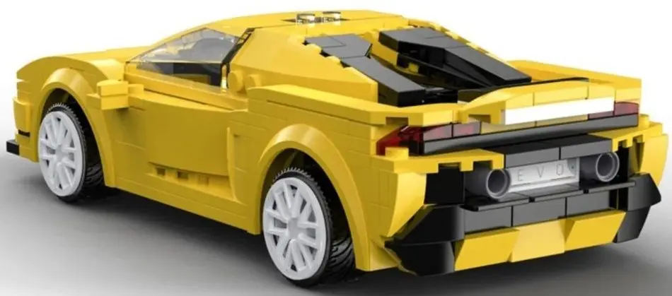 Constructor CaDa EVO Race Car 12810 (Yellow) - 2