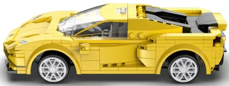 Constructor CaDa EVO Race Car 12810 (Yellow) - 3