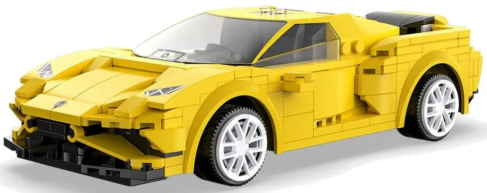 Constructor CaDa EVO Race Car 12810 (Yellow)