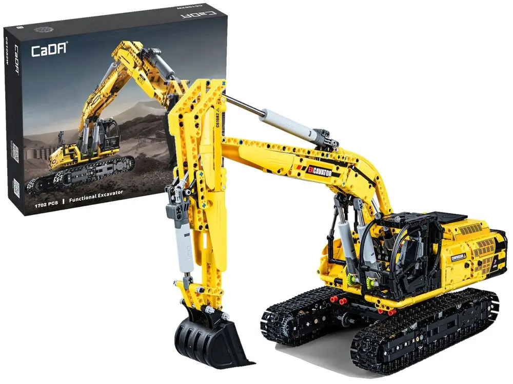 Constructor CaDA Excavator 10056 (Yellow/Black) - 2