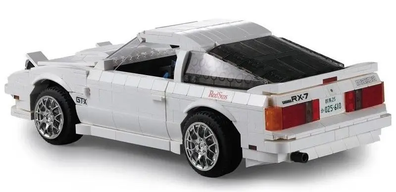 Constructor CaDA FC3S Mazda RX-7 C61022W (White) - 2