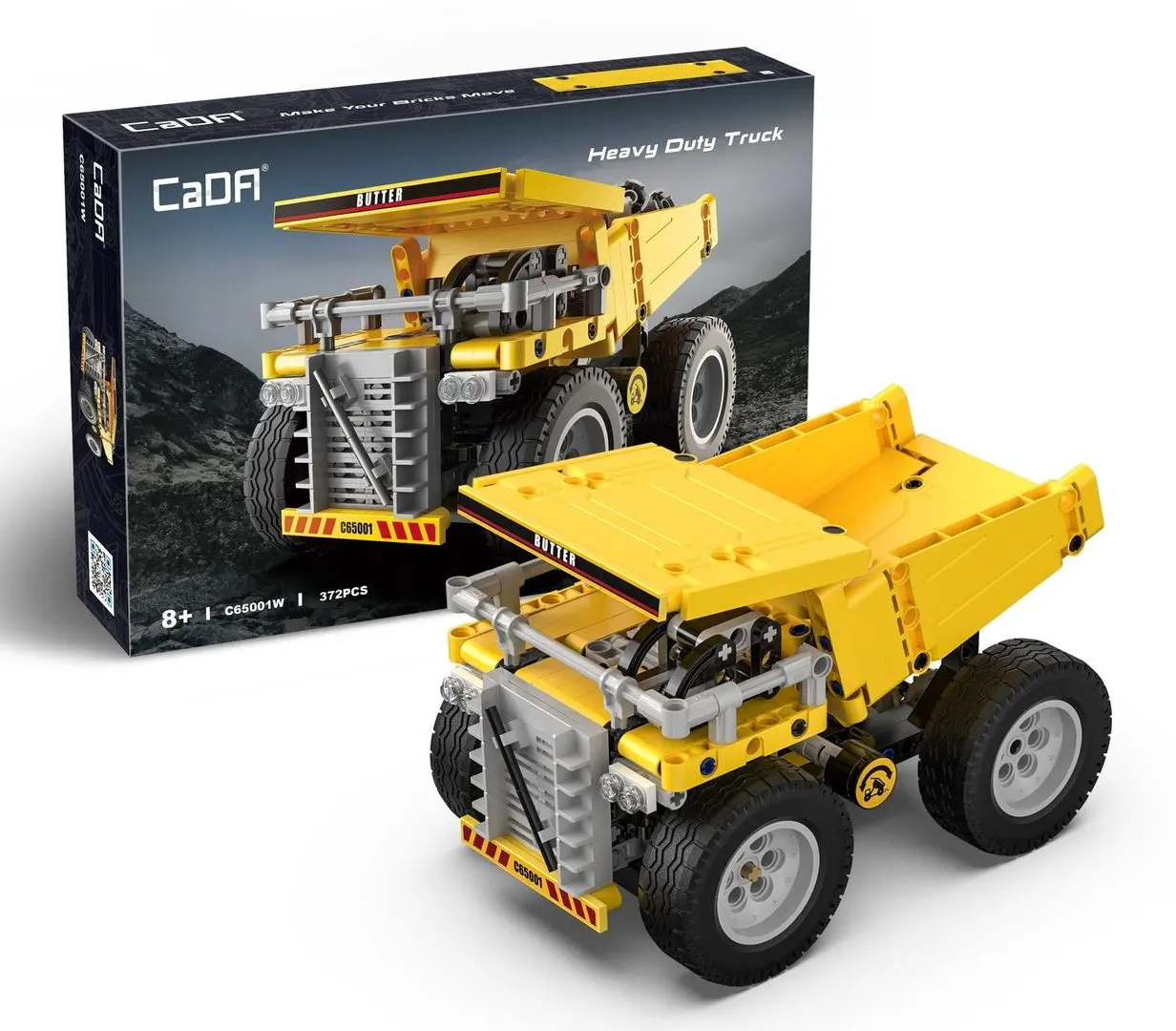 Constructor Cada Heavy Duty Truck 10057 (Yellow) - 2
