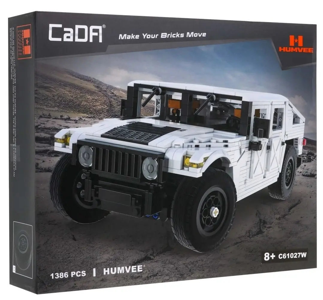 Конструктор CaDA Humvee C61027W (White) - 3