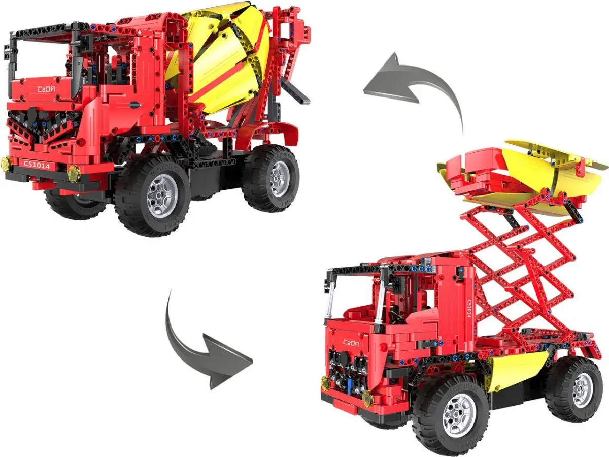 Конструктор Cada Mixer Truck C51014W (Red) - 3