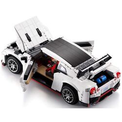 Constructor Cada Nissan GT-R R35 C61020W (White) Thumb