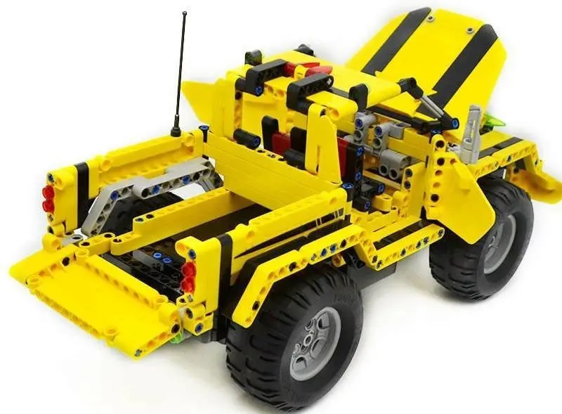 Constructor Cada Pickup King C51003W (Yellow) - 2