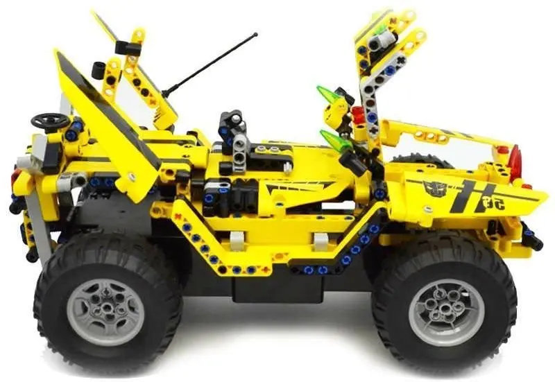 Constructor Cada Pickup King C51003W (Yellow) - 3