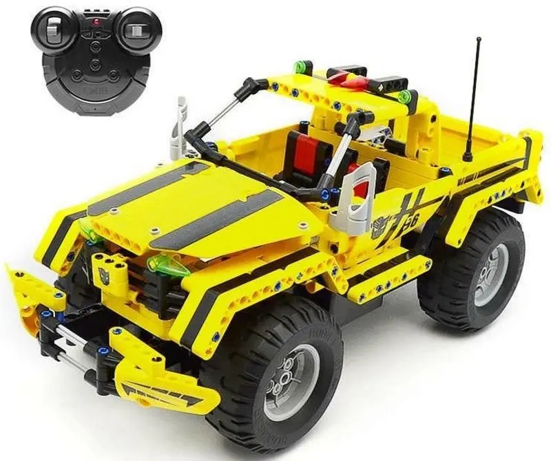 Constructor Cada Pickup King C51003W (Yellow) - 4