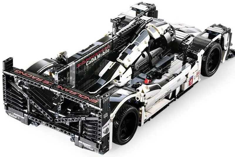 Constructor Cada Porsche 919 C61016W (Black/White) - 3