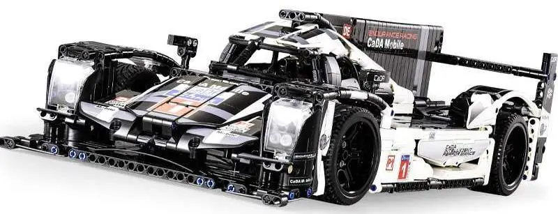 Constructor Cada Porsche 919 C61016W (Black/White) - 4