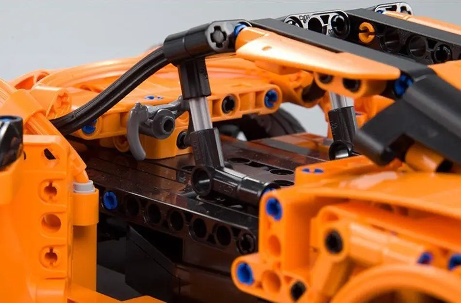 Constructor CaDa Porsche Sports Car (Orange) - 2