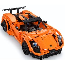 Constructor CaDa Porsche Sports Car (Orange) Thumb