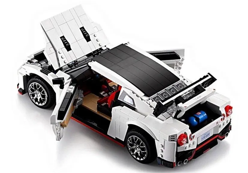 Constructor CaDA R35 Super Car 6673 (White) - 3
