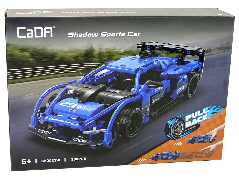 Constructor Cada Shadow Sports Car 15619 (Blue) - 3
