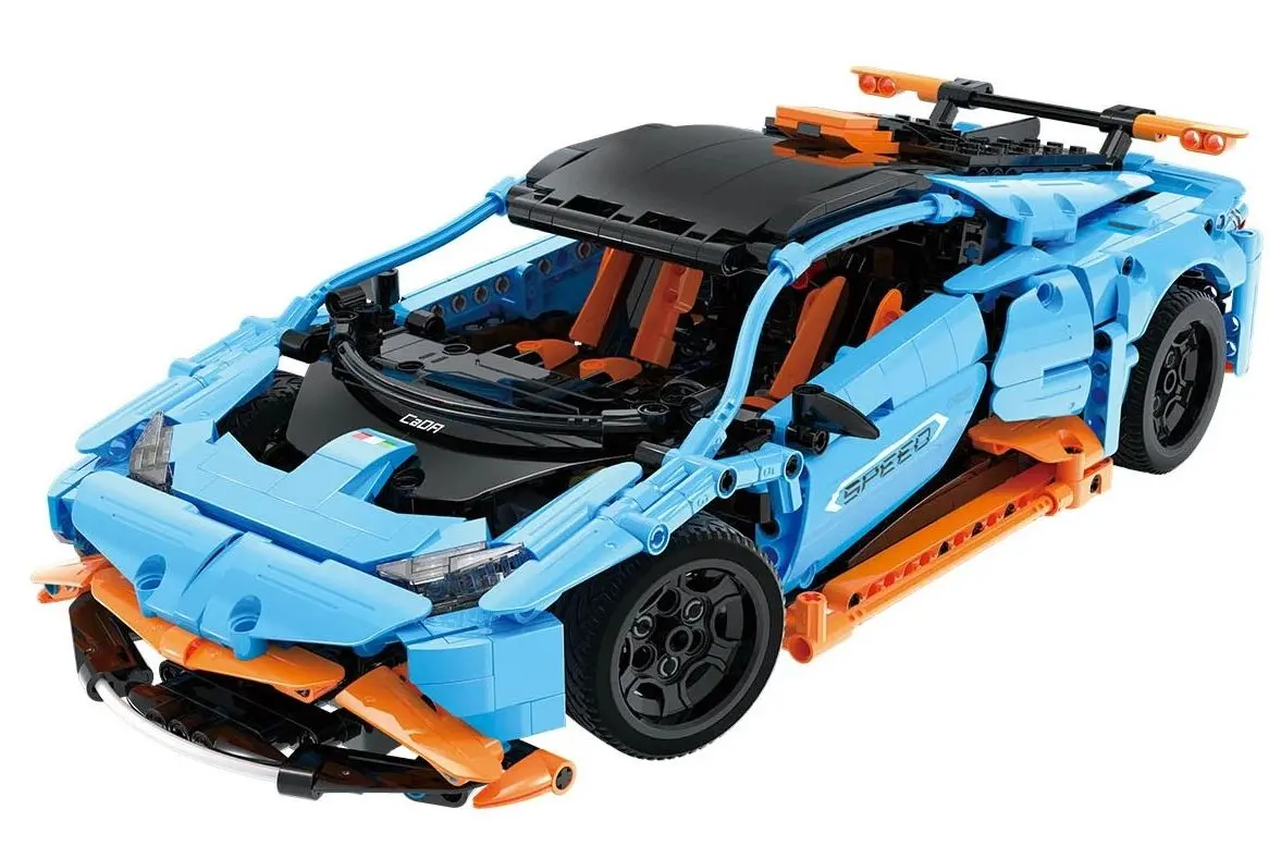 Конструктор CaDA Speed Cowboy C61050W (Blue/Orange)