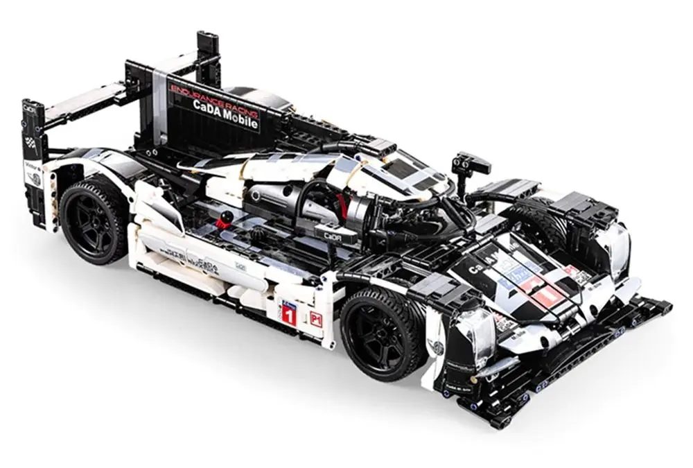 Constructor Cada Sports Car 9231 (Black/White) - 2