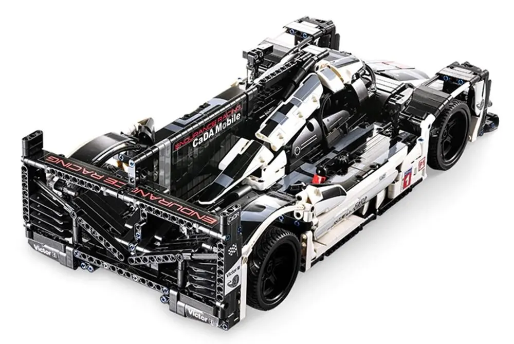 Constructor Cada Sports Car 9231 (Black/White) - 3