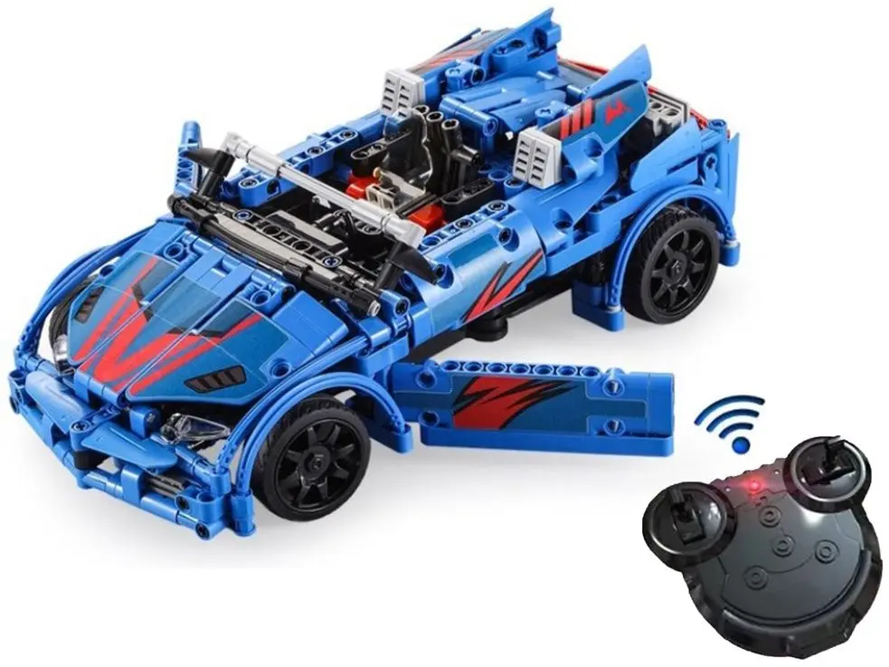 Constructor CaDa Sports Car Race (Blue) - 3