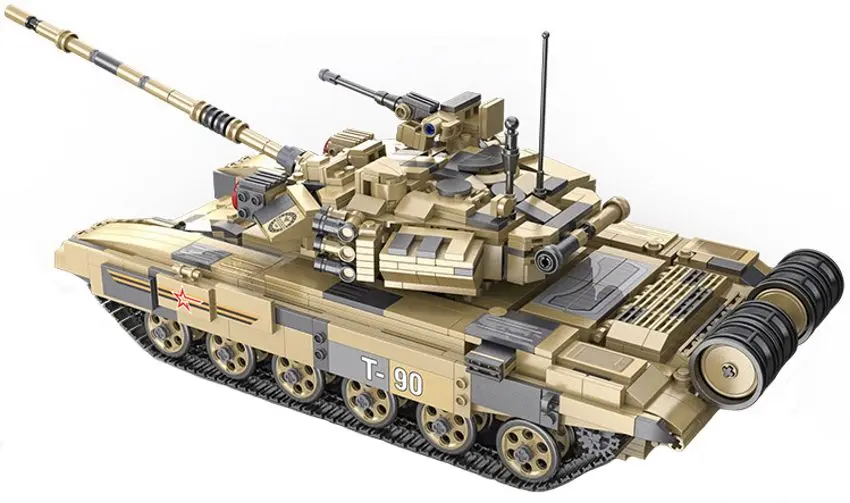 Constructor Cada T-90 Tank (Brown) - 2