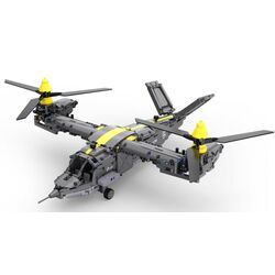 Конструктор CaDA Tiltrotor Aircraft C61076W (Gray) Thumb