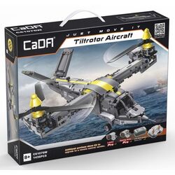 Конструктор CaDA Tiltrotor Aircraft C61076W (Gray) Thumb