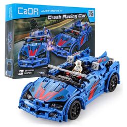 Constructor cu telecomanda CaDA Crash Racing Car C51052W (Blue) Thumb