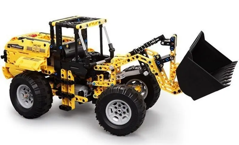 Constructor cu telecomanda CaDA DeTech C51058W (Yellow) - 2