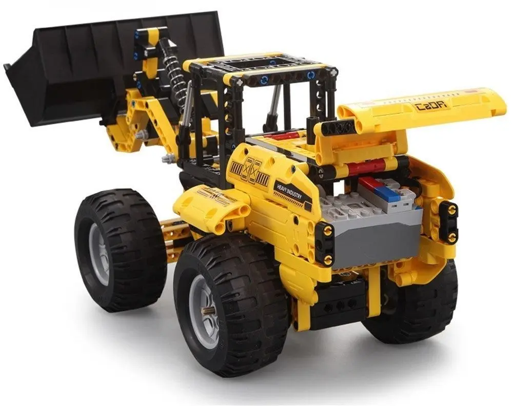 Constructor cu telecomanda CaDA DeTech C51058W (Yellow) - 3